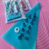 Juego de 26 piezas para repostería, pastel, pastelería, bolsa de pastelería, crema, herramienta de horneado, bolsa de pastelería para crema, EVA