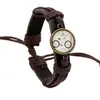 Joyería punk Nueva Hora pulsera de gema joyería de exportación de comercio exterior pulsera de cuero tejido pulsera de piel de vaca