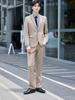 Nuevo atuendo de negocios traje de negocios hombres y mujeres con cuatro estaciones traje formal coreano chaqueta departamento de ventas ropa de trabajo bancaria