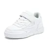 Zapatillas blancas para niños, zapatillas de skate para niños y niñas, zapatillas de moda para jóvenes, zapatillas casuales, zapatillas deportivas, zapatos para niños