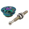 Piezas de modificación de coche transfronterizas Cerradura de tapa de motor tipo botón mini de 30 mm Hebilla de cierre de contorno para tapa de motor modificada