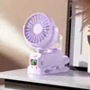 Ventilador de Spray Novo de Verão Medidor de Hidratação Carregamento Portátil Mini Ventilador Portátil Pequeno para Dormitório de Estudante Presente