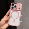 Compatible con Funda Magnética para Teléfono Apple 18 Pro Max Dorada Escudo Ojo de Águila iPhone 16 Metal Lente Cubierta Protectora Transparente
