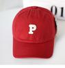 Gorra de Béisbol con Letra Simple Algodón Puro Suave Top Letra Estilo Japonés Urbano Casual Deportes Protección Solar Moda para Hombre