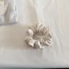 Goma para el Cabello Pequeña Plisada Satinada Brillante para Mujer, Cuerda para el Cabello Simple de Alta Gama, Goma Elegante para Cola de Caballo Baja, Accesorio para el Cabello