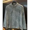 Camisa polo holgada y con caída para hombre, adecuada para uso casual al aire libre, con un diseño versátil, nuevo estilo 2026, ligera y de manga corta