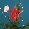 Venda Quente Transfronteiriça Decoração de Natal Estrela Oca Estrela para o Topo da Árvore de Natal Estrela Dourada para o Topo Grande