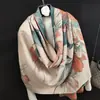 Cachecol com Ar Condicionado Estilo Celebridade da Internet para Mulheres, Cobertor para Soneca de Inverno no Escritório, Manta Quente com Franjas de Caxemira Sintética, Xale Quente