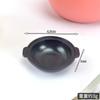 Casa de Muñecas Miniatura Comida Juguete de Cocina de Juego Modelo Gourmet DIY Accesorios Cazuela Mini Negra Venta al por Mayor