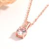Zhen Rong AliExpress, comercio exterior, joyería más vendida al por mayor, collar con signo de exclamación, una generación de colgante de cabello, joyería de plata