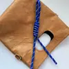 Celebridad de Internet Colgante Tejido Accesorios DIY Miu Semicabado Nudo Chino Cuerda Trenzada Correa para Teléfono Colgante de Bolso Decoración Creativa Hecha a Mano