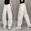 Nuevos pantalones vaqueros para hombre de otoño e invierno, holgados, cómodos, modernos, de moda, versátiles y minimalistas, de alta gama, con diseño de pierna curva