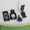 820 Máquina de Coser de Alto Cabezal Prensatelas Plano 5/32 Posición de Aguja Prensatelas Dividido Varilla del Prensatelas Placa de Aguja Cabeza de Aguja Dientes del Prensatelas Accesorios para Máquinas de Zapatos