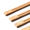 Pauzinhos descartáveis carbonizados, embalagens independentes para uso doméstico de alta qualidade, pauzinhos de bambu sanitários, tigela comercial, pauzinhos, xícara e pires, talheres adequados