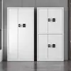 Gabinete de seguridad con cerradura de seguridad nacional, archivador engrosado, gabinete metálico, gabinete de oficina, gabinete para documentos de oficina, gabinete electrónico con contraseña y huella digital