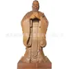 Cultura Universitaria Escultura de Cobre de Confucio Escuela Kong Hombre Santo Figura de Cobre Adorno Antiguo Sheng Sian Celebridad Histórica Estatua de Cobre