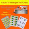 Máquina de Embalagem Blister Alumínio-Plástico Alumínio-Alumínio para Placas Medicinais Totalmente Automática para Produtos de Saúde de Fábrica Farmacêutica