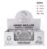 Molinillo de plástico de dos capas de venta caliente transfronteriza 60 mm molinillo manual portátil trituradora de cigarrillos máquina para especias ventas directas de fábrica