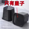 Cubo Atrayente de Abejas Cubo Cuadrado Negro de Plástico con Tapa para Atracción y Captura de Abejas al Aire Libre Jaula para Abejas Colección de Equipo para Abejas