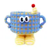 Balde Abraçável Monstrinho Algodão Dopamina Corda de Algodão Desenho Animado Sala de Estar Cesta de Mesa Casa Crianças Lanche Brinquedo Cesta de Armazenamento