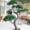 Ramas de Pino Simuladas, Árboles de Pino, Decoración del Hogar, Árboles de Pino Artificiales, Pino de Bienvenida, Pino Luohan, Bonsái de Árbol de Hoja Perenne
