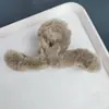 Pinza de Garra Grande de Peluche Meilade, Tacto de Alta Gama Otoño e Invierno, Pinza de Tiburón de Piel de Conejo Sintética Transfronteriza para Cabello Grueso, Pasador para Peinados Recogidos