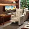 Sillón de Sofá para E-Sports, Silla de Computadora para Cybercafé, Silla Reclinable, Cómoda para Estar Sentado Mucho Tiempo, Silla Gamer para Uso Doméstico con Respaldo, Sillón de Sofá Perezoso Cómodo