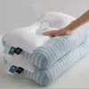 2026 Nuevo Modelo Almohada de Tracción de Fibra de Bambú para Spa de Una Persona para Uso en Casa Núcleo de Almohada de Soporte para el Cuello Almohada para Dormitorio de Estudiantes