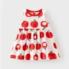 [65 Yuan por 3 Piezas] Vestido de Tirantes Floral para Niñas, Estilo Fresco de Bebé para Verano, Vestido Infantil Estilo Pastoral para Salir en Verano