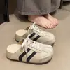 Ropa Única Versátil para Exteriores 2026 Medias Zapatillas de Suela Gruesa Lindas y Originales Zapatillas de Punta Cerrada para Mujer Nuevo Estilo Zapatos de Mujer con Aumento Oculto de Altura para Deportes y Ocio