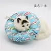 Círculo Isabelino Gato Anti-mordida Anti-lamido Anti-rasguño Suave Protector de Cabeza Gato Perro Mascota Esterilización Círculo de la Vergüenza Collar de Algodón para el Cuello