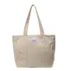 Bolsa Tote para Comutação de Aula de Estudantes Universitários Feminina Transfronteiriça Novo Estilo Bolsa de Ombro Simples Grande Capacidade Casual Portátil Bolsa de Axila