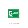Varias pegatinas de advertencia en tamaño de España: 20X25Cm