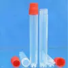 Frasco pequeño de 5 ml para polvo medicinal, tubo de ensayo con tapa de rosca, ampolla de solución madre, pp, esencia, cosméticos, rellenado