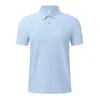 Camisas tipo polo de manga corta con cuello en V al por mayor para hombre, camisetas de trabajo con cuello de camisa, ropa de trabajo corporativa, camisetas publicitarias con bordado y estampado