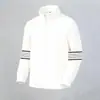 Sudadera de Manga Larga Nueva Primavera y Otoño 2025 Camiseta Básica para Hombre Nuevo Diseño Primavera y Otoño Media Cremallera Tendencia Top de Otoño para Hombre