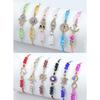 Pulsera de ojo de diablo de color nuevo transfronteriza con cuentas de cristal, tortuga de mano, ancla, pulsera versátil, transfronteriza en stock