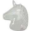 Caja de almacenamiento de plástico transparente de limo de unicornio con forma de corazón para niña, 100 ml, caja de distribución de gas de hadas