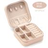 Caja de Joyería Caja de Almacenamiento Aretes Aretes Aretes Collar Anillo Gran Capacidad Caja de Almacenamiento de Joyería