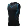 Ropa de fitness para hombre sin mangas de alta gama 2026 verano running al aire libre deportes prenda de secado rápido alta elasticidad entrenamiento ajuste ceñido camiseta sin mangas