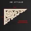 Xizang Madera Maciza Aplique de Flor de Esquina Decoración de Altar Estilo Chino Talla en Madera Nube Auspiciosa Dragón y Fénix Jugando con Perlas Estilo Chino Antiguo