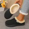 Nuevo Modelo de Verano 2026: Pantuflas de Felpa de Moda Cómodas y de Gran Tamaño para Mujer, Casuales, sin Cierre, para Usar al Aire Libre, Talla Única