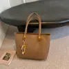 Bolso tote transfronterizo nuevo de gran capacidad, diseño moderno y minimalista, bolso de hombro casual para mujer, elegante y práctico para ir al trabajo