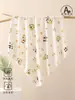 Manta Envolvente para Bebês e Crianças Pequenas, Algodão Puro, Classe A, Swaddle para Recém-Nascidos, Design de Desenho Animado para Todas as Estações, Essencial para Salas de Parto