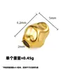 Collar Pulsera de Acero Inoxidable Chapado en Oro de 18K con Cuentas Espaciadoras de Piedra Irregular Forma Irregular Agujero Pasante Cuentas Sueltas Accesorios para Joyería DIY