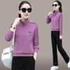 Traje Deportivo Casual para Mujer, Moda Nueva Primavera y Otoño 2026, Conjunto de Dos Piezas de Sudadera Adelgazante para Correr, Ajustado para Mujer
