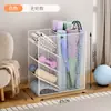 Cesta de Almacenamiento para Esterillas de Yoga, Estante de Almacenamiento para Equipos Deportivos y de Fitness en Casa, Estante de Almacenamiento Doméstico para Rellenar Espacios para Bádminton y Baloncesto