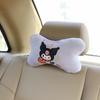 Reposacabezas de Coche de Animales de Dibujos Animados, Almohada Cervical para Asiento, Almohada Lumbar para Coche, Almohada para Respaldo, Accesorios de Interior de Coche de Felpa Lindos