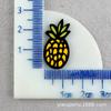 Parche acrílico de piña cereza fresa accesorios para el cabello DIY clip de borde broche material para refrigerador serie de frutas DIY