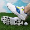Zapatos de Golf de Talla Grande Transfronterizos para Hombres y Mujeres, Zapatillas de Entrenamiento Casuales de Verano con Tacos Fijos para Adultos